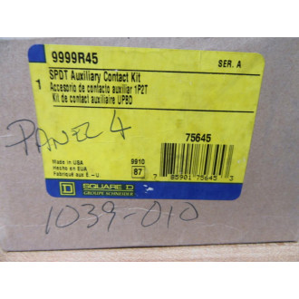 Square D 9999-R45 SPDT Auxiliary Contact Kit 9999R45