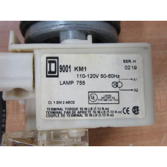 Square D 9001-KT1R6 Pilot Light 9001KT1R6