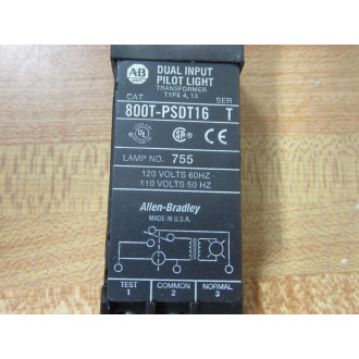 Allen Bradley 800T-PSDT16R Red Pilot Light 800TPSDT16R