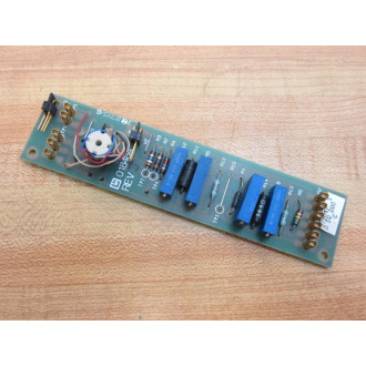 Leeds & Northrup 018484 Range Board 0-200°C - Used