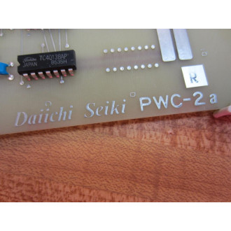Daiichi Seiki PWC-2 Circuit Board PWC2 - Used