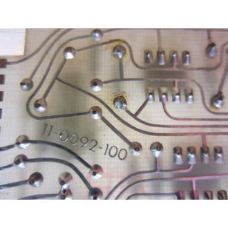 Gettys 11-0092-100 Current Limit Board 110092100 11-0092-06 - Used