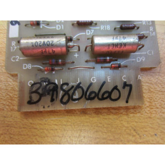 Gettys 11-0092-100 Current Limit Board 110092100 11-0092-06 - Used