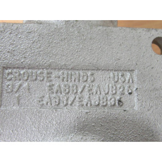 Crouse & Hinds EAJB26 34" Conduit Body EABB EAJB26 - New No Box