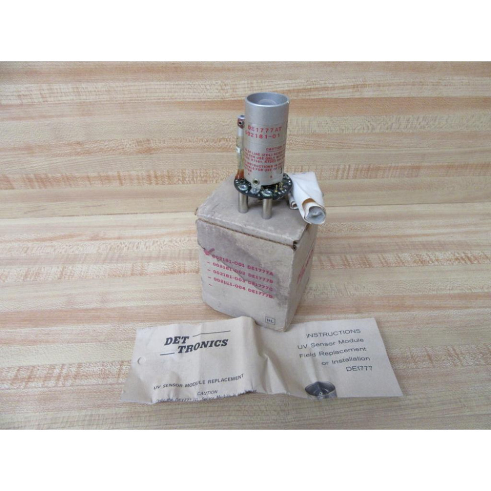 DET Tronics 002181-001 UV Sensor Module DE1777AT