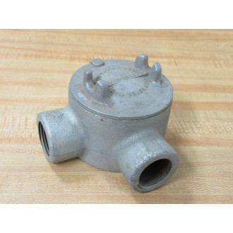 Crouse & Hinds GUAL 36 Conduit Outlet Box GUAL36 - Used