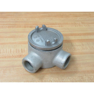 Crouse & Hinds GUAL 36 Conduit Outlet Box GUAL36 - New No Box