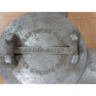 Crouse & Hinds GUAL 36 Conduit Outlet Box GUAL36 - Used