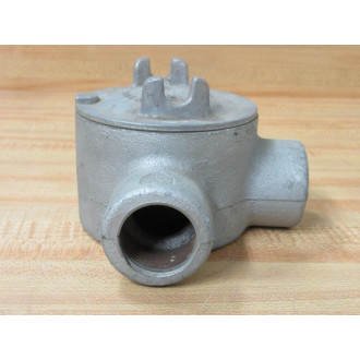 Crouse & Hinds GUAL 36 Conduit Outlet Box GUAL36 - Used