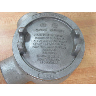 Crouse & Hinds GUAL 36 Conduit Outlet Box GUAL36 - New No Box