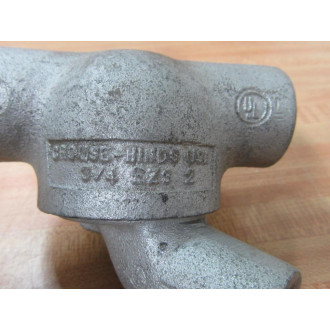 Crouse & Hinds EZS-2 34" Female Seal EZS2 - New No Box