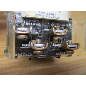 Allen Bradley 800T-J5B Selector Switch Ser.N