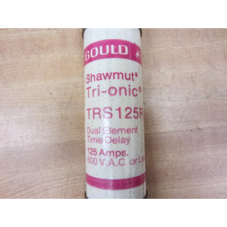 Gould Shawmut TRS125R Fuse  TRS125R (Pack of 5) - Used