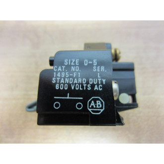 Allen Bradley 1495-F1 Auxiliary Contact 1495-FI (Pack of 4) - Used