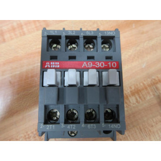 ABB A9-30-10 Contactor A9-30-10-R84 Small Crack - New No Box
