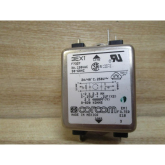 Corcom 3EX1 EMI Filter (Pack of 2) - New No Box