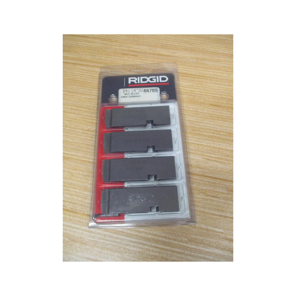 Ridgid 66705 BEC Conduit Die Set 34"-1-14"