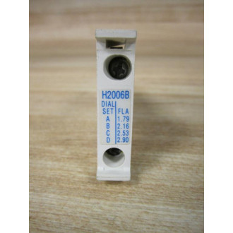 Cutler Hammer H2006B Eaton Overload Heater Element - New No Box