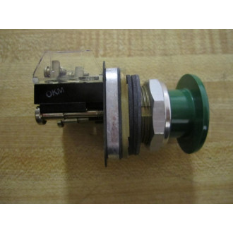 Allen Bradley 800T-D1A Pushbutton 800TD1A Series N Green