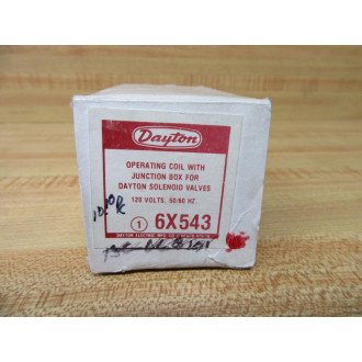 Dayton 6X543 Solenoid Coil WO Junction Box Cover