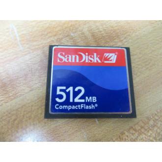 SanDisk SDCFJ Memory Card 512 MB (Pack of 2) - Used