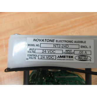 Ametek NT2-24D Novatone AlarmHorn NT24D WEnclosure