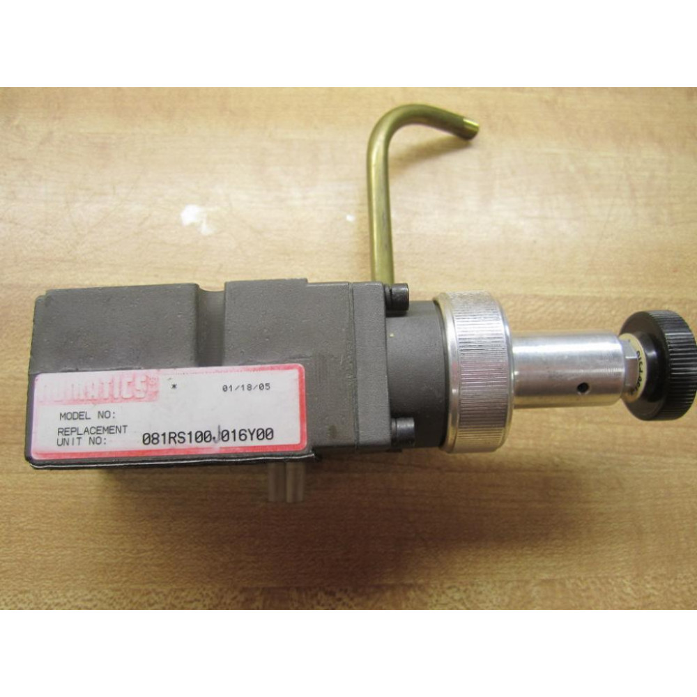 Numatics 081RS100J016Y00 Regulator WTube - New No Box