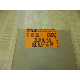 Rexnord 7300865 5 HQD STL Omega QD Hub