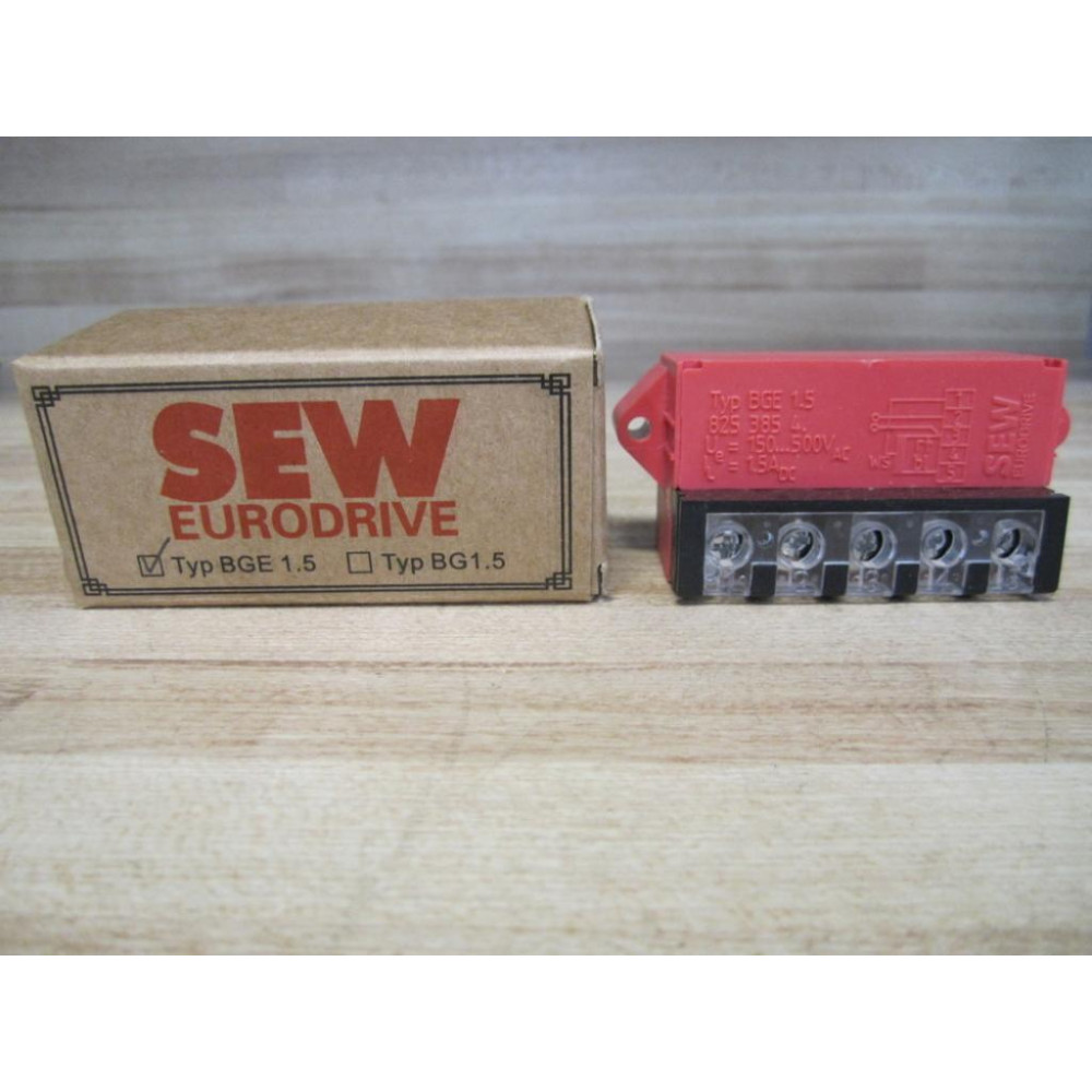 SEW Eurodrive BGE 1.5 Rectifier 825 385 4