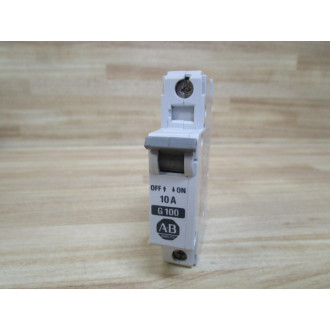 Allen Bradley 1492-CB1G100 Circuit Breaker 1492CB1G100 10A Ser B 1-12HP (Pack of 3) - Used