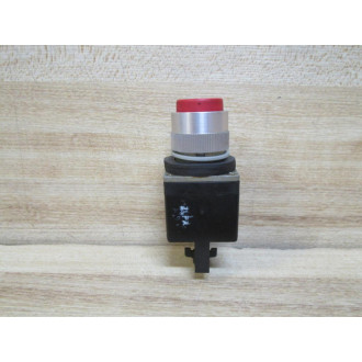 Allen Bradley 800MR-B6 Pushbutton 800MRB6 Without Contact (Pack of 3) - Used