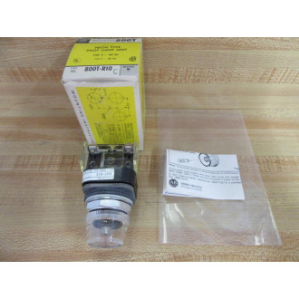 Allen Bradley 800T-R10 Pilot Light 800T-R10C