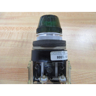 Allen Bradley 800T-Q10 Pilot Light Green 800T-Q10G