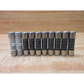 Gould Shawmut Ferraz GFN3 Mersen Fuse (Pack of 10) - New No Box