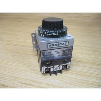 Agastat 7022PK Time Delay Relay W Mounting Bracket - Used