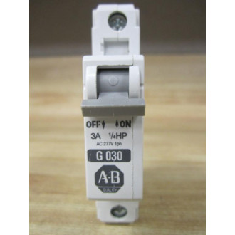 Allen Bradley 1492-CB1G030 Breaker 3A Ser C - Used