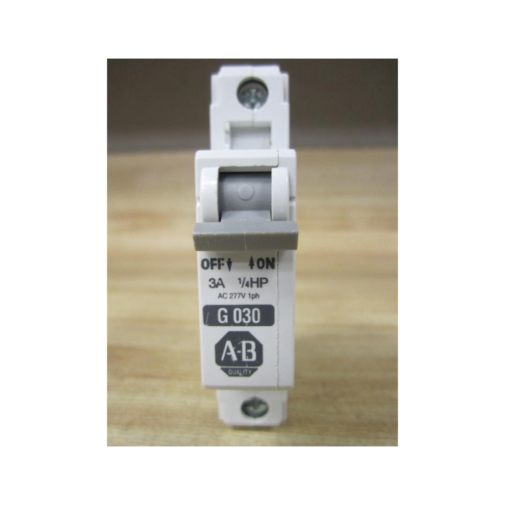 Allen Bradley 1492-CB1G030 Breaker 3A Ser C - Used