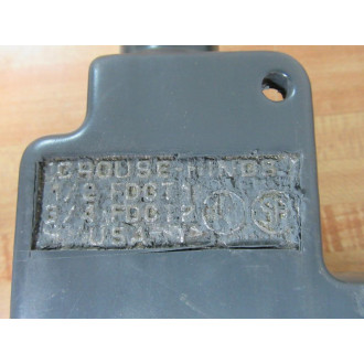 Crouse & Hinds FDCT1 Single Gang Box - New No Box