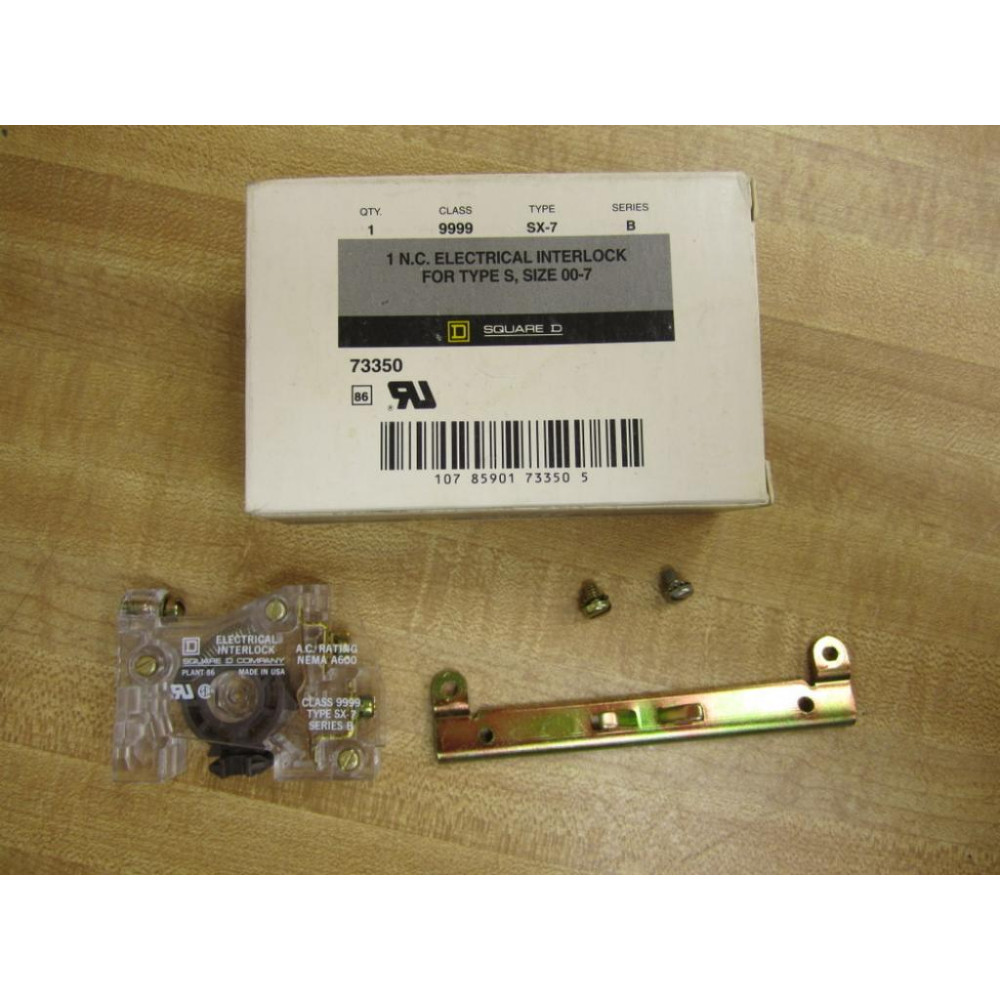 Square D 9999-SX-7 Electrical Interlock 9999SX7 (Pack of 4)