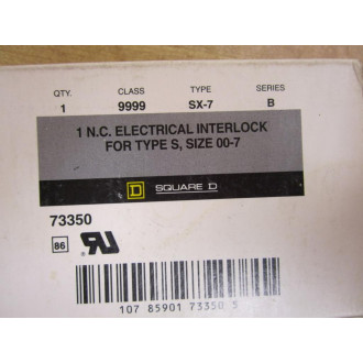 Square D 9999-SX-7 Electrical Interlock 9999SX7 (Pack of 4)