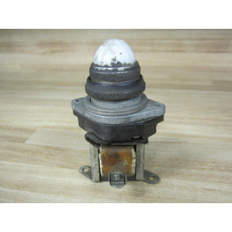 General Electric CR2940UE212A2 Indicator Light White Lens - Used
