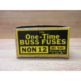 Buss NON-12 Bussmann Fuse Cross Ref 6F272 (Pack of 10)