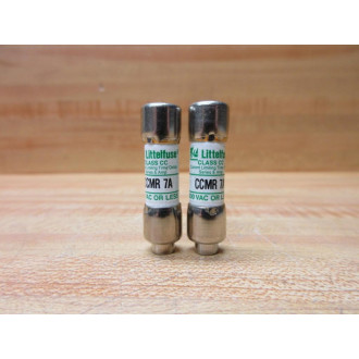 Littelfuse CCMR-7 Fuse Cross Ref 486K48, CCMR007 (Pack of 2) - New No Box