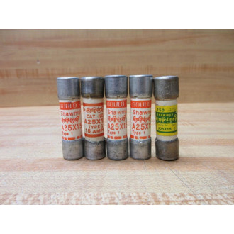 Gould Shawmut Ferraz A25X15-1 Mersen Amp-Trap Fuse A25X15 (Pack of 5) - New No Box