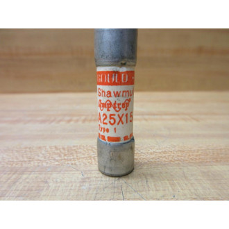 Gould Shawmut Ferraz A25X15-1 Mersen Amp-Trap Fuse A25X15 (Pack of 5) - New No Box
