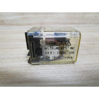 Sigma 68R1-110DC-SC0 Relay