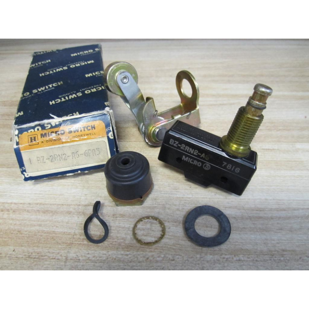 Micro Switch BZ-2RN2-A6-6PA3 Honeywell Limit Switch WO 1 Ring