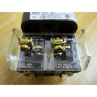 Allen Bradley 800T-FXTA1 Button Black w800T-XD4, 800T-XD1 - New No Box