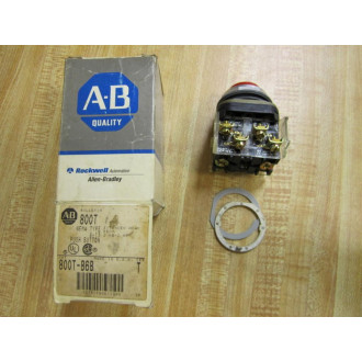 Allen Bradley 800T-B6B Push Button 800TB6B W(2) 800T-XA