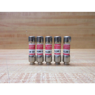 Littelfuse KLDR-12 Fuse Cross Ref 486M20, KLDR.500 (Pack of 5) - New No Box
